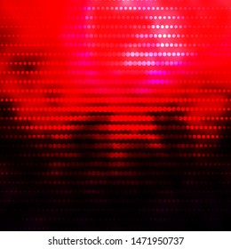 Dark Pink, Red vector pattern with circles. Abstract illustration with colorful spots in nature style. Pattern for wallpapers, curtains.