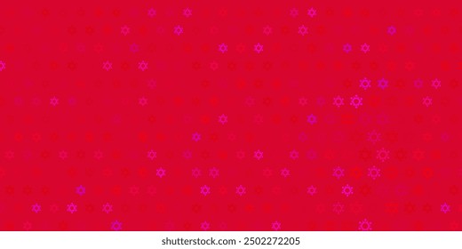 Dark pink, red vector pattern with coronavirus elements. Colorful  gradient illness symbols in simple abstract style. Wallpaper for health protection.