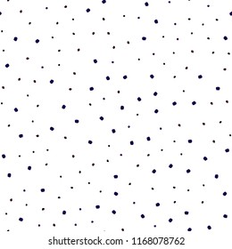 Dark Pink, Red vector seamless pattern with spheres. Glitter abstract illustration with blurred drops of rain. Pattern for design of fabric, wallpapers.
