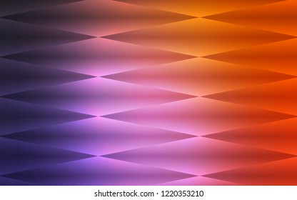 Dark Pink, Red vector seamless cover in polygonal style. Abstract gradient illustration with rectangles. Pattern for design of fabric, wallpapers.