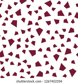 Dark Pink, Red vector seamless, isometric layout with lines, triangles. Abstract gradient illustration with triangles. Texture for window blinds, curtains.
