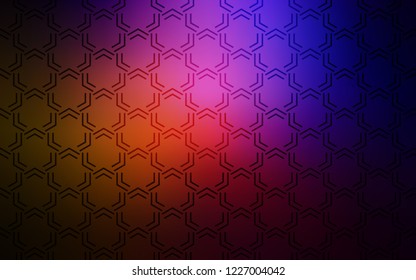 Dark Pink, Red vector template with repeated sticks. Blurred decorative design in simple style with lines. Best design for your ad, poster, banner.