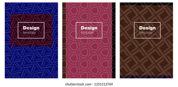 Dark Pink, Red vector template for journals. Blurred decorative design in abstract style with textbox. Pattern for leaflets, booklets.