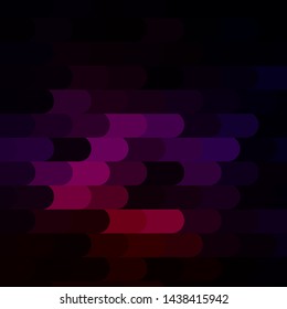 Dark Pink, Red vector template with lines. Modern abstract illustration with colorful lines. Template for your UI design.