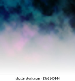 Dark Pink, Red vector texture with cloudy sky. Colorful illustration with abstract gradient clouds. Colorful pattern for appdesign.