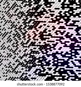 Dark Pink, Red vector texture with lines. Gradient abstract design in simple style with sharp lines. Pattern for ads, commercials.