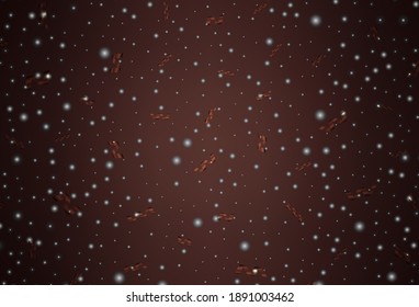 Rosa oscuro, textura vectorial roja en estilo de cumpleaños. El humor moderno y abstracto de la Navidad se moldea. Diseño inteligente para la promoción de la universidad.