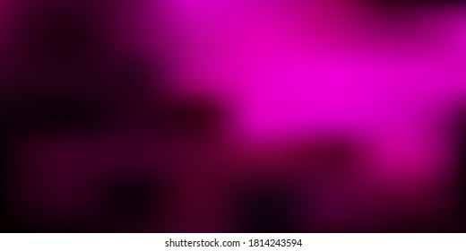 Dark pink vector abstract blur template. Blurred abstract gradient illustration in simple style. Multipurpose app design.