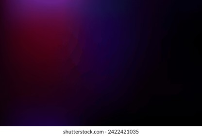 Dibujo de borrón abstracto de vector oscuro. Ilustración moderna y elegante con gradiente. Diseño de aplicaciones multipropósito.