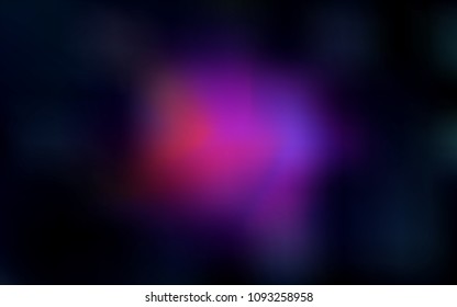 Dark Pink vector abstract blurred cover. Creative illustration in halftone style with gradient. The blurred design can be used for your web site.