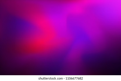 Dark Pink vector abstract blurred background. A completely new color illustration in a vague style. Brand-new style for your business design.