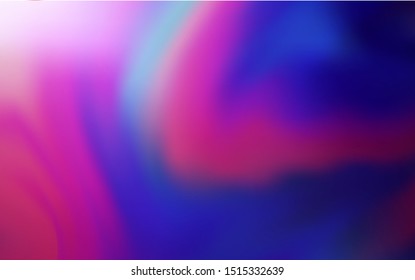 Dark Pink vector abstract blurred background. Glitter abstract illustration with gradient design. Background for designs.
