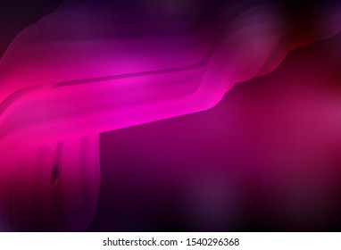 Dark Pink vector abstract blurred background. An elegant bright illustration with gradient. The best blurred design for your business.