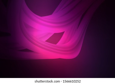 Dark Pink vector abstract blurred layout. New colored illustration in blur style with gradient. New way of your design.