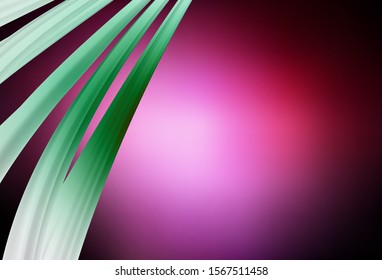 Dark Pink vector abstract blurred background. Glitter abstract illustration with gradient design. The best blurred design for your business.