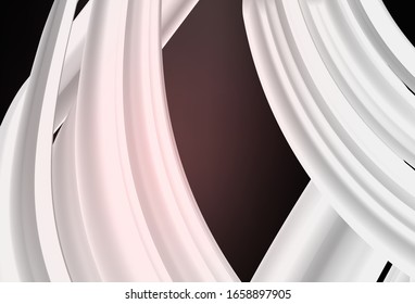 Fondo difuminado abstracto del vector rosa oscuro. Ilustración abstracta moderna con degradado. Fondo para los diseños.