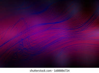 Dark Pink vector abstract blurred layout. A completely new colored illustration in blur style. New style for your business design.