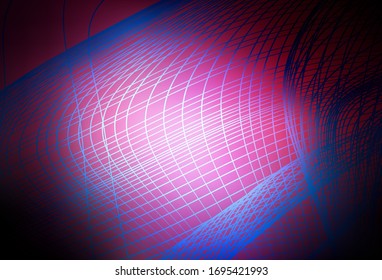 Dark Pink vector abstract blurred background. Shining colorful illustration in smart style. New way of your design.