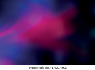 Disposición borrosa abstracta del vector rosa oscuro. Nueva ilustración coloreada en estilo borroso con gradiente. Nueva forma de tu diseño.