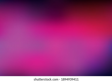 Disposición borrosa abstracta del vector rosa oscuro. Ilustración creativa en estilo de semitono con gradiente. Diseño inteligente para su trabajo.