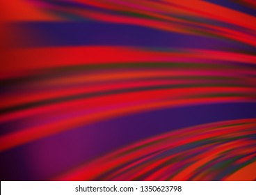 Dark Pink vector abstract bokeh pattern. Colorful illustration in blurry style with gradient. Brand new design for your business.