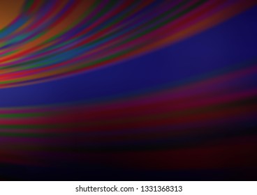 Dark Pink vector abstract bright template. A completely new color illustration in a bokeh style. The best blurred design for your business.