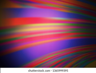 Dark Pink vector abstract bright template. Colorful illustration in blurry style with gradient. The elegant pattern for brand book.