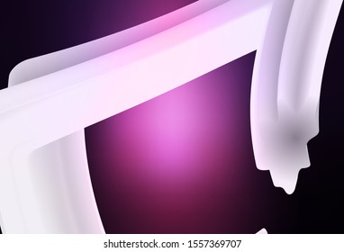 Dark Pink vector abstract bright texture. New colored illustration in blur style with gradient. Background for designs.