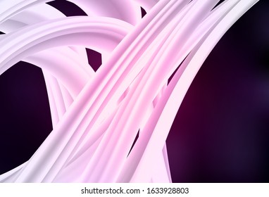 Dark Pink vector abstract bright pattern. New colored illustration in blur style with gradient. Blurred design for your web site.