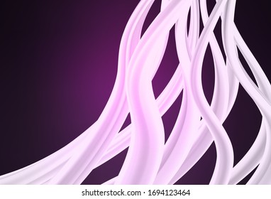 Dark Pink vector abstract bright pattern. Glitter abstract illustration with gradient design. New style design for your brand book.
