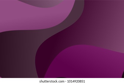 Dark Pink vector abstract cambered pattern. Shining illustration, which consist of blurred lines. The template can be used as a background for cell phones.