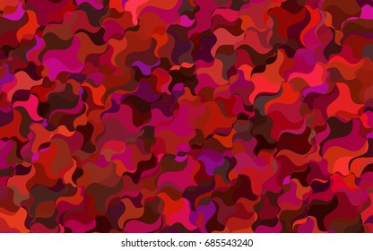 Dark Pink vector abstract cambered template. A completely new color illustration in a vague style. Brand-new style for your business design.