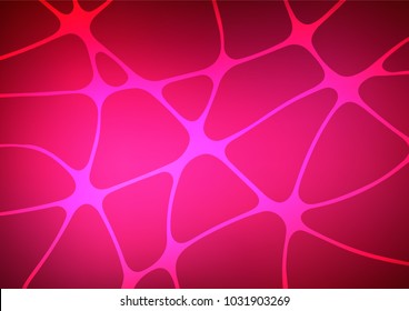 Dark Pink vector abstract doodle texture. Brand-new colored illustration in blurry style with doodles. The pattern can be used for coloring books and pages for kids.