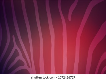 Dark Pink vector abstract doodle pattern. Colorful abstract illustration with lines in Asian style. The template can be used as a background for cell phones.