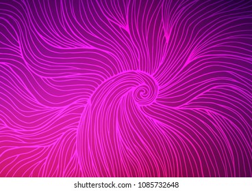 Dark Pink vector abstract doodle texture. Sketchy hand drawn doodles on blurred background. Brand-new design for your business.