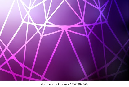 Dark Pink vector abstract doodle template. Decorative shining childish illustration with doodles on abstract template. Brand-new design for your business.