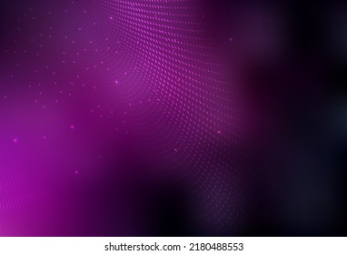 Dark Pink vector Abstract illustration with colored bubbles in nature style. Abstract illustration with colored bubbles in nature style. Smart design for business ads.