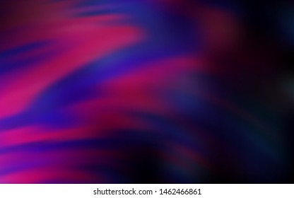 Dark Pink vector abstract layout. Creative illustration in halftone style with gradient. New way of your design.