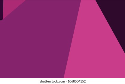 Dark Pink vector abstract mosaic template. Brand-new colored illustration in blurry style with gradient. The textured pattern can be used for background.