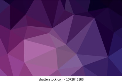 Dark Pink vector abstract mosaic background. Shining colored illustration in a new style. That pattern can be used as a part of a brand book.