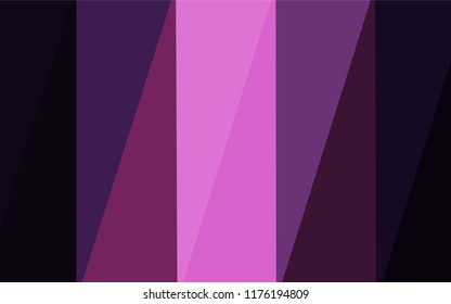 Dark Pink vector abstract mosaic pattern. A sample with polygonal shapes. A completely new design for your business.