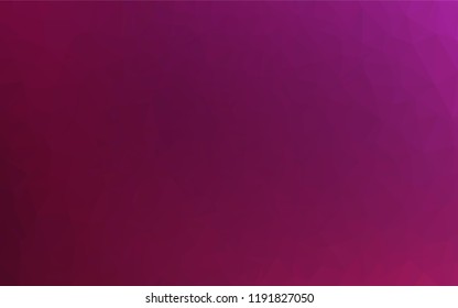 Dark Pink vector abstract mosaic backdrop. A completely new color illustration in a vague style. Brand new design for your business.