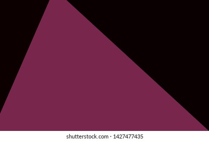 Dark Pink vector abstract mosaic pattern. Polygonal abstract illustration with gradient. A completely new design for your leaflet.