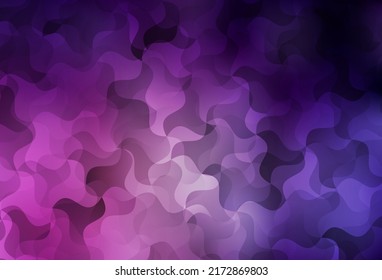 Dark Pink vector abstract mosaic backdrop. Colorful abstract illustration with triangles. Polygonal design for your web site.