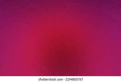 Patrón de mosaico abstracto del vector rosa oscuro. Muestra geométrica triangular con gradiente.  Diseño completamente nuevo para su negocio.