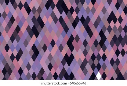 Dark Pink vector abstract mosaic pattern. A completely new color illustration in a vague style. Triangular pattern for your business design.