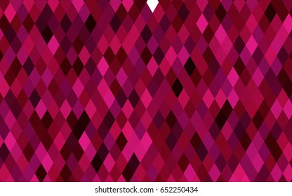 Dark Pink vector abstract mosaic template. Colorful abstract illustration with gradient. Brand-new design for your business.