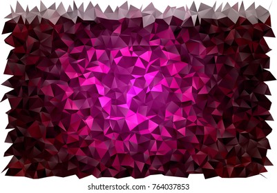 Dark Pink vector abstract mosaic pattern. Brand-new colored illustration in blurry style with gradient. The completely new template can be used for your brand book.