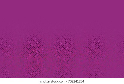 Dark Pink vector abstract pattern with circles. Geometry template for your business design. Background with colored spheres.
