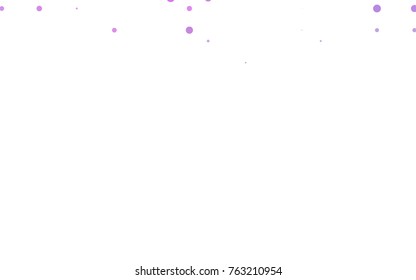 Dark Pink vector abstract pattern with circles. Geometry template for your business design. Background with colored spheres.